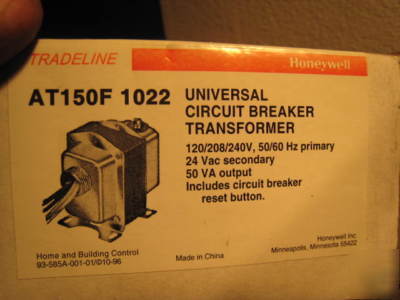 Honeyell tradeline AT150F 1022 universal transformer