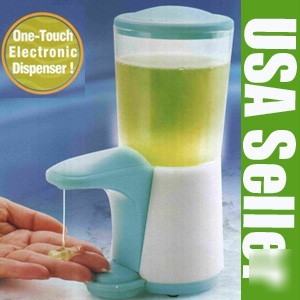 1-touch electronic soap sanitizer moisturizer dispenser