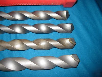 4 carbide tipped percussion bits 7/16 hex shank 23.5