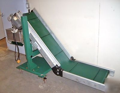 Axmann conveyor w/ axes, tilt tray and lift handle 4061