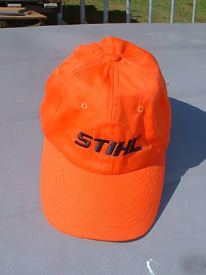 Ball cap hat - stihl - bright orange (H434)