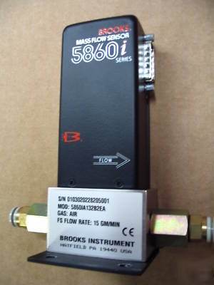 Brooks instrument industrial mass flowmeter model 5860I