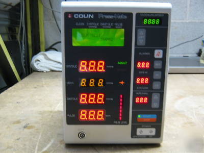 Colin press mate monitor sphygmomanometer model bp-8800