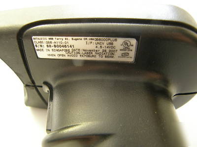 Datalogic QS6000 plus QS6-A110-01 laser barcode scanner