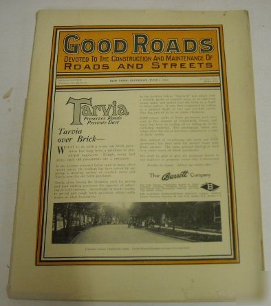 Good roads 1916 construction magazine vol. 11 # 23