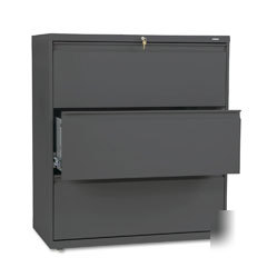 Hon 800 series 36 wide 3DRAWER lateral file