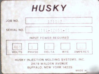 Husky / gammaflux temperature controller w/transformer