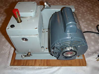 Power driven rotary vacuum pump