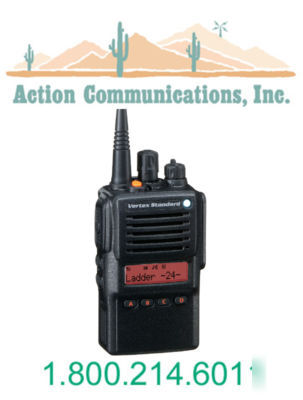 Vertex/standard VX824 vhf 512CH 5WATT waterproof radio 