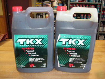 Lps tkx all purpose lubricant #02028 lot of 2 gallons 