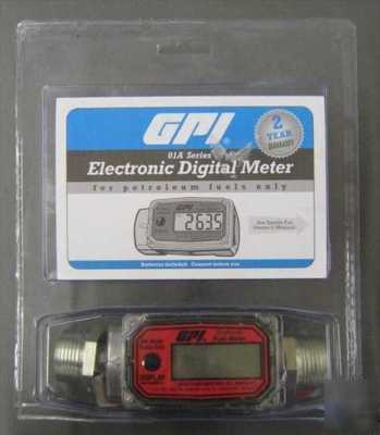 New electronic digital fuel meter gpi 01A series 