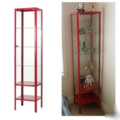 New retail/home glass display case collectible cabinet 