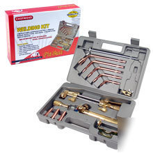 New solid brass & stainless steel welding kit 