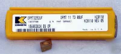 5PCS DPMT11T308UF KC9110 kennametal carbide inserts 