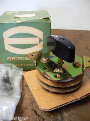 Electroswitch 25302A selector switch 12 position 2 deck