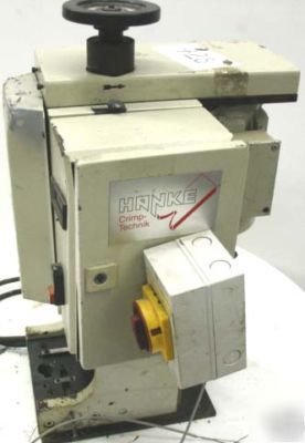 Hanke crimp-technik crimping press crimpmatic 962