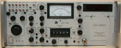Ifr nav-750BR programmable vor/ils signal generator