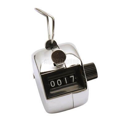 4 digits hand held tally counter numbers clicker golf