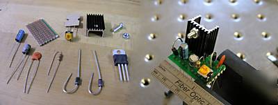 405NM violet laser diode driver kit high power 1.5AMP