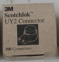 Box of 100 3M scotchlok UY2 connector