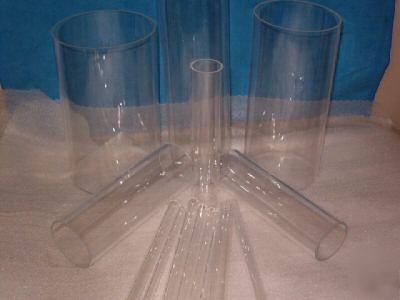 Cast acrylic tubes 5-1/4 x 5 (1/8WALL) 5FT 1PC