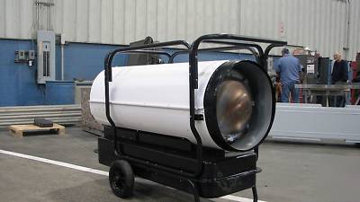 L.b. white tradesman K650 portable kerosene heater