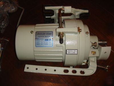 New clutch motor for industrial sewing machines