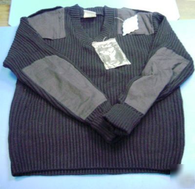 Police issued duty sweaters, reinforced stitching