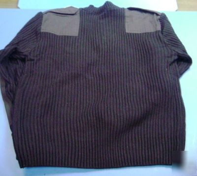 Police issued duty sweaters, reinforced stitching