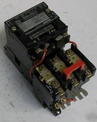 Square d full voltage non-reversing starter 8536SBO2V02