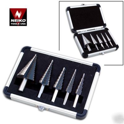 Step drill set metric or english--your choise