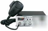Mobile cb radio with dynamike (r) gain control and swr
