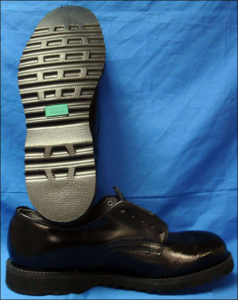 New men's service oxford steel toe shoe #5108 sz 9 eee