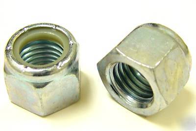 New nylon lock nut, 3/4-10 zinc plated (20 pieces) 