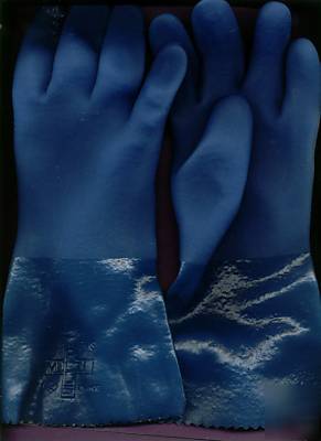 New pair heavy duty rubber gloves 