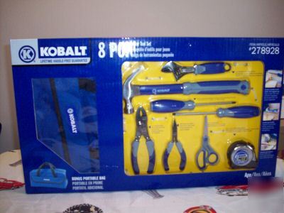 8 pc kobalt tool set