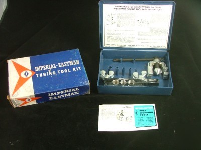 New nos imperial eastman tube flaring tool kit 375-fs