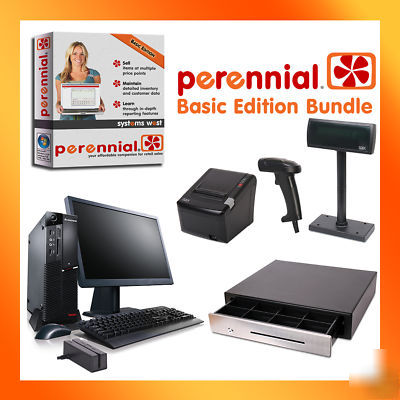 Perennial pos basic retail pos software bundle