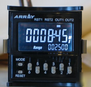 Array tc-PRO482SRA 1/8 din timer module hours/min/sec