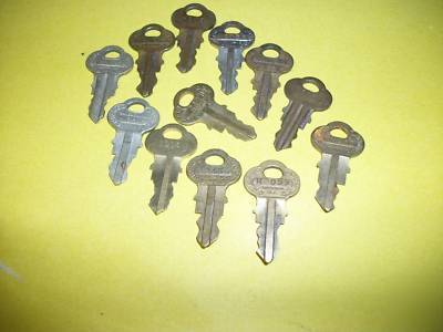 Bulk vendng machine keys (12 old)