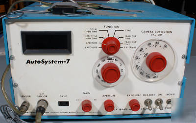 National camera shutter tester autosystem 7 with manual