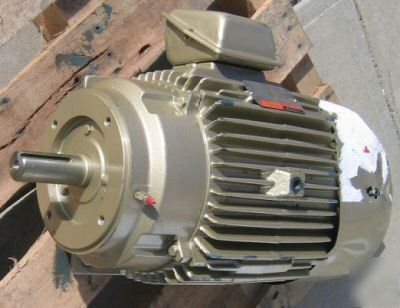 New reliance 20HP motor 230/460V 3PH 1760RPM 256TC 