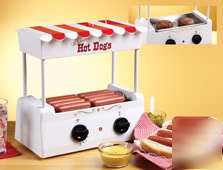 Old fashioned hot dog roller grill/griddle