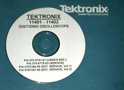 Tektronix 11401 11402 service manuals schematics (4)