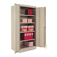 Tennsco assembled storage cabinets