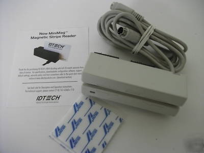 Used white p.o.s. PS2 card reader idmb-334112B 