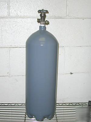 20 pound steel CO2 cylinder tank- paintball beer tap
