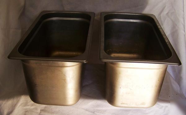 5 stainless steel steam table chafing insert pan