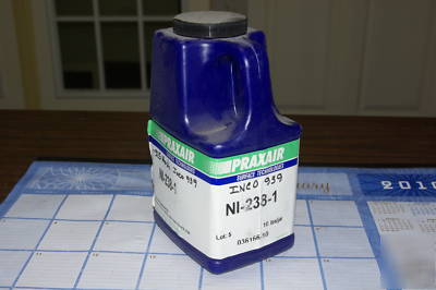 8LBS praxair ni-238-1 inco 939 -325 mesh powder