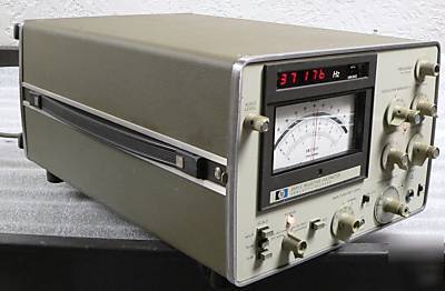 Hp 3581C selective voltmeter, great condition 